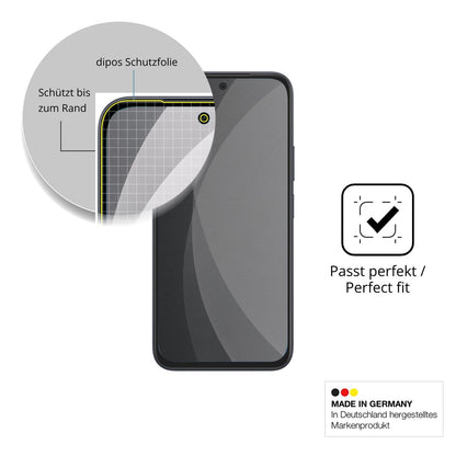 Schutz gegen Kratzer auf dem Vivo G5i Glas durch Schlüssel, Stöße gegen die Tischkante oder Stürze