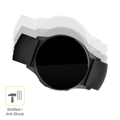 Schutz gegen Kratzer auf dem 360Grad FITSmartWatch LIGHT 2 2025 Glas durch Schlüssel oder Ähnliches