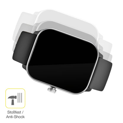 Schutz gegen Kratzer auf dem Beafon 102 Smartwatch 1.83 Zoll Glas durch Schlüssel oder Ähnliches
