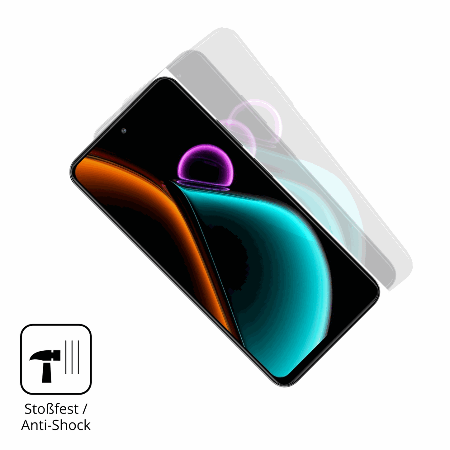 Schutz gegen Kratzer auf dem Blackview Color 6 Glas durch Schlüssel oder Ähnliches