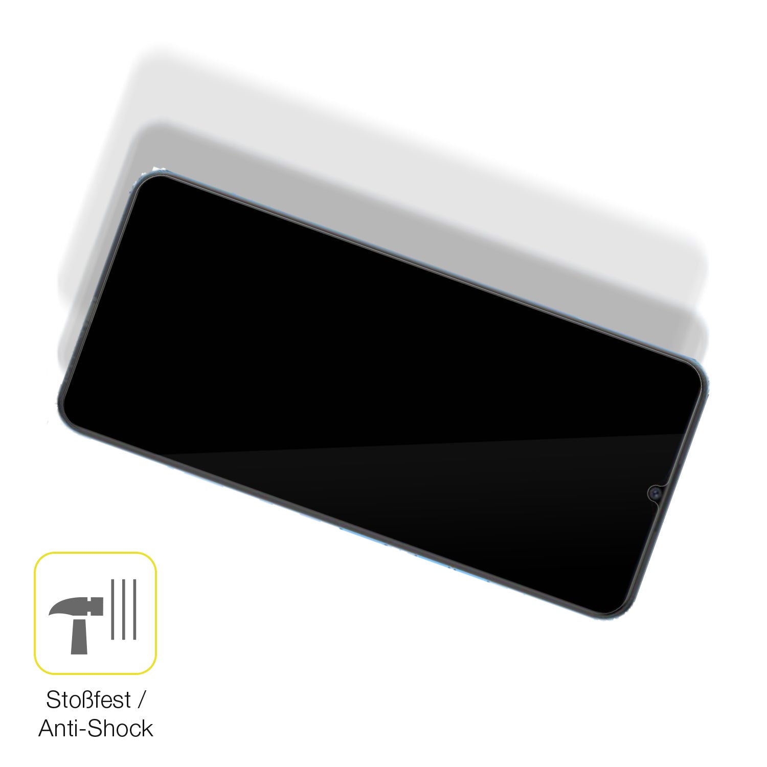 Schutz gegen Kratzer auf dem Coolpad Cool 20S Glas durch Schlüssel oder Ähnliches