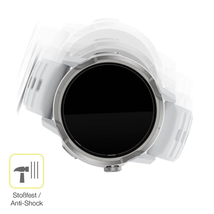 Schutz gegen Kratzer auf dem Coros Apex 4 46mm Glas durch Schlüssel oder Ähnliches