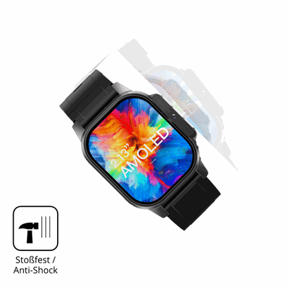 Schutz gegen Kratzer auf dem Domino Watch DM62 Glas durch Schlüssel oder Ähnliches
