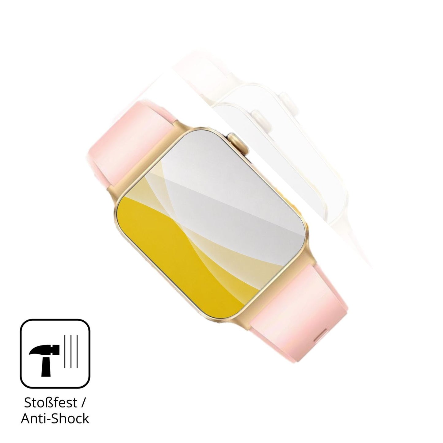 Schutz gegen Kratzer auf dem Donerton T50 Glas durch Schlüssel oder Ähnliches