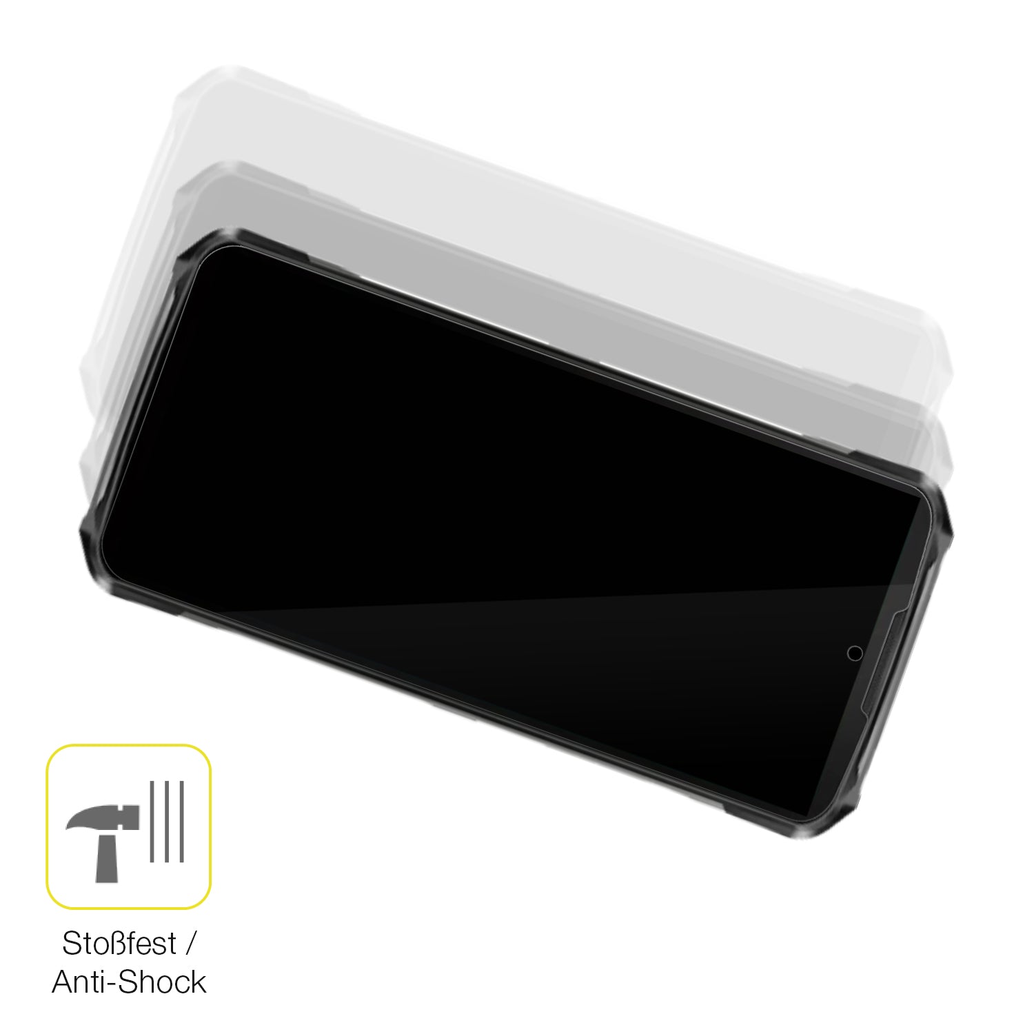 Schutz gegen Kratzer auf dem Doogee S119 Glas durch Schlüssel oder Ähnliches