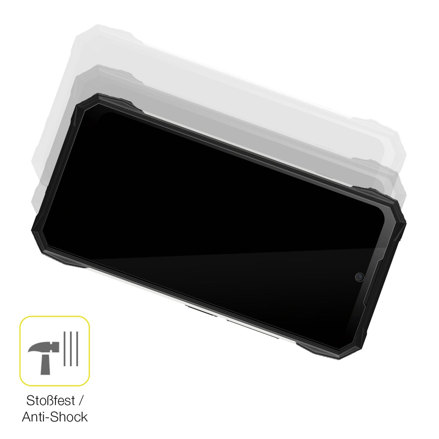 Schutz gegen Kratzer auf dem Doogee S89 Pro Glas durch Schlüssel oder Ähnliches