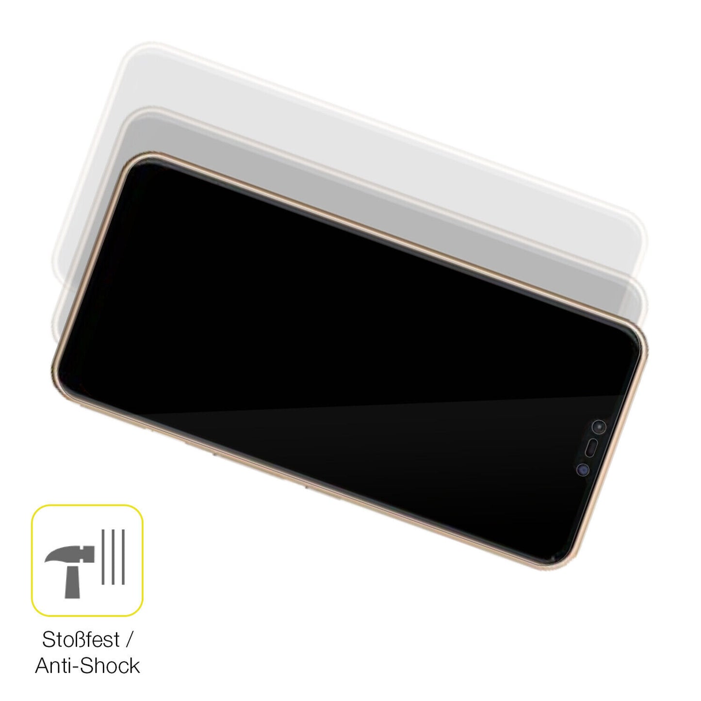 Schutz gegen Kratzer auf dem Fujitsu Arrows M05 Glas durch Schlüssel oder Ähnliches