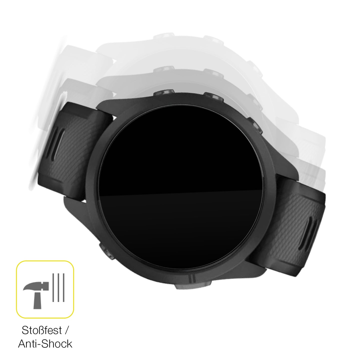 Schutz gegen Kratzer auf dem Garmin Forerunner 265s 42mm Glas durch Schlüssel oder Ähnliches