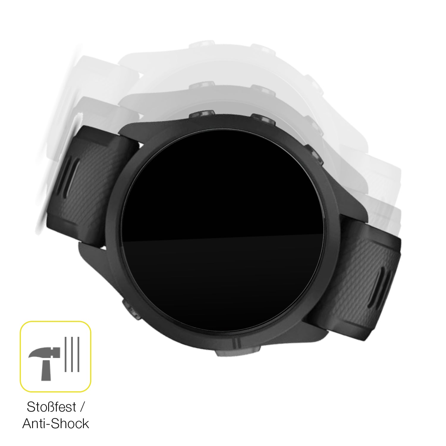Schutz gegen Kratzer auf dem Garmin Forerunner 265s 42mm Glas durch Schlüssel oder Ähnliches