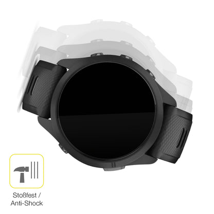 Schutz gegen Kratzer auf dem Garmin Forerunner 265s 42mm Glas durch Schlüssel oder Ähnliches