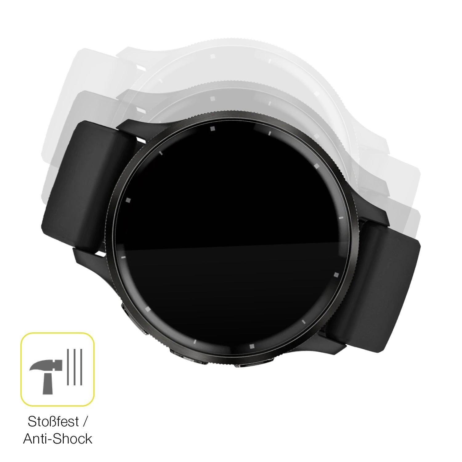 Schutz gegen Kratzer auf dem Garmin Venu 3 Glas durch Schlüssel oder Ähnliches