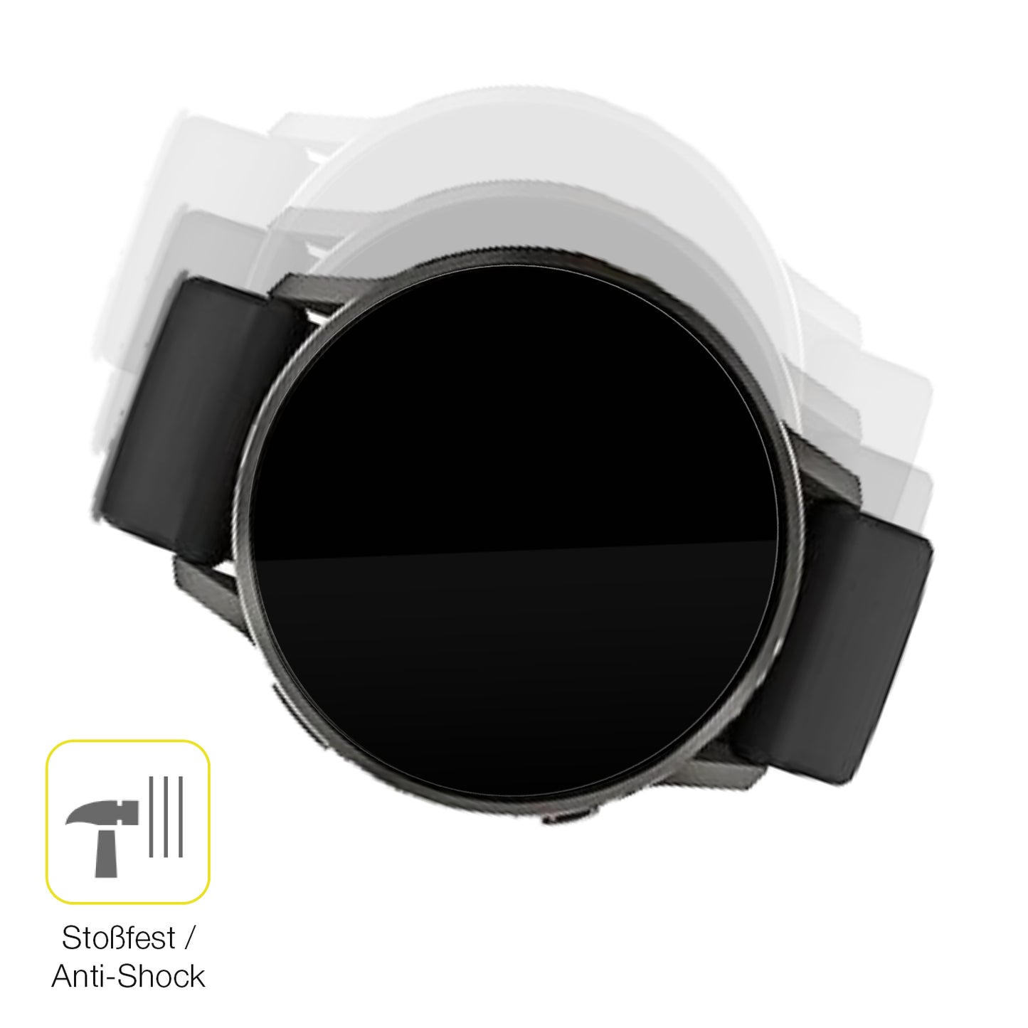 Schutz gegen Kratzer auf dem Garmin Venu 4 45mm Glas durch Schlüssel oder Ähnliches