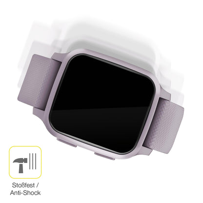Schutz gegen Kratzer auf dem Garmin Venu Sq Glas durch Schlüssel oder Ähnliches