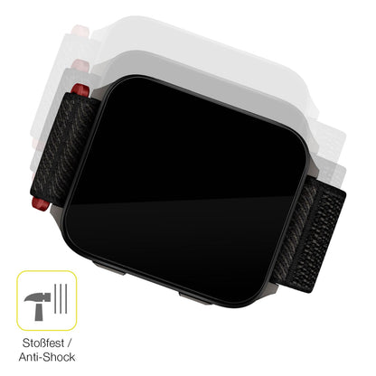 Schutz gegen Kratzer auf dem Garmin Venu X1 51mm Glas durch Schlüssel oder Ähnliches