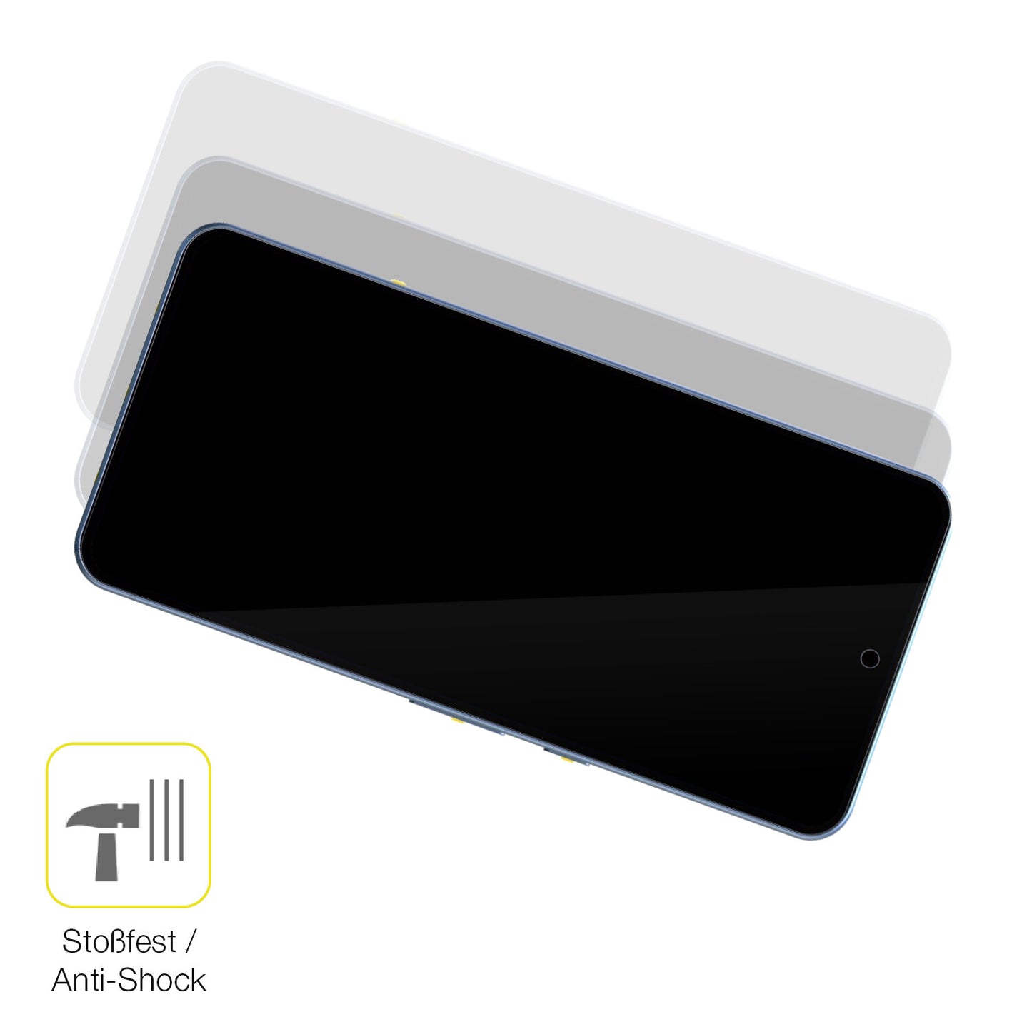 Schutz gegen Kratzer auf dem Google Pixel 8 Glas durch Schlüssel oder Ähnliches