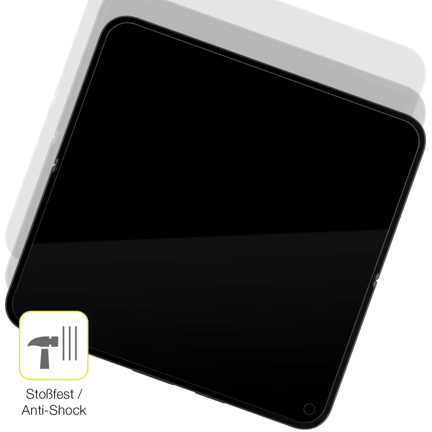 Schutz gegen Kratzer auf dem Google Pixel 9 Pro Fold Innenseite Glas durch Schlüssel oder Ähnliches