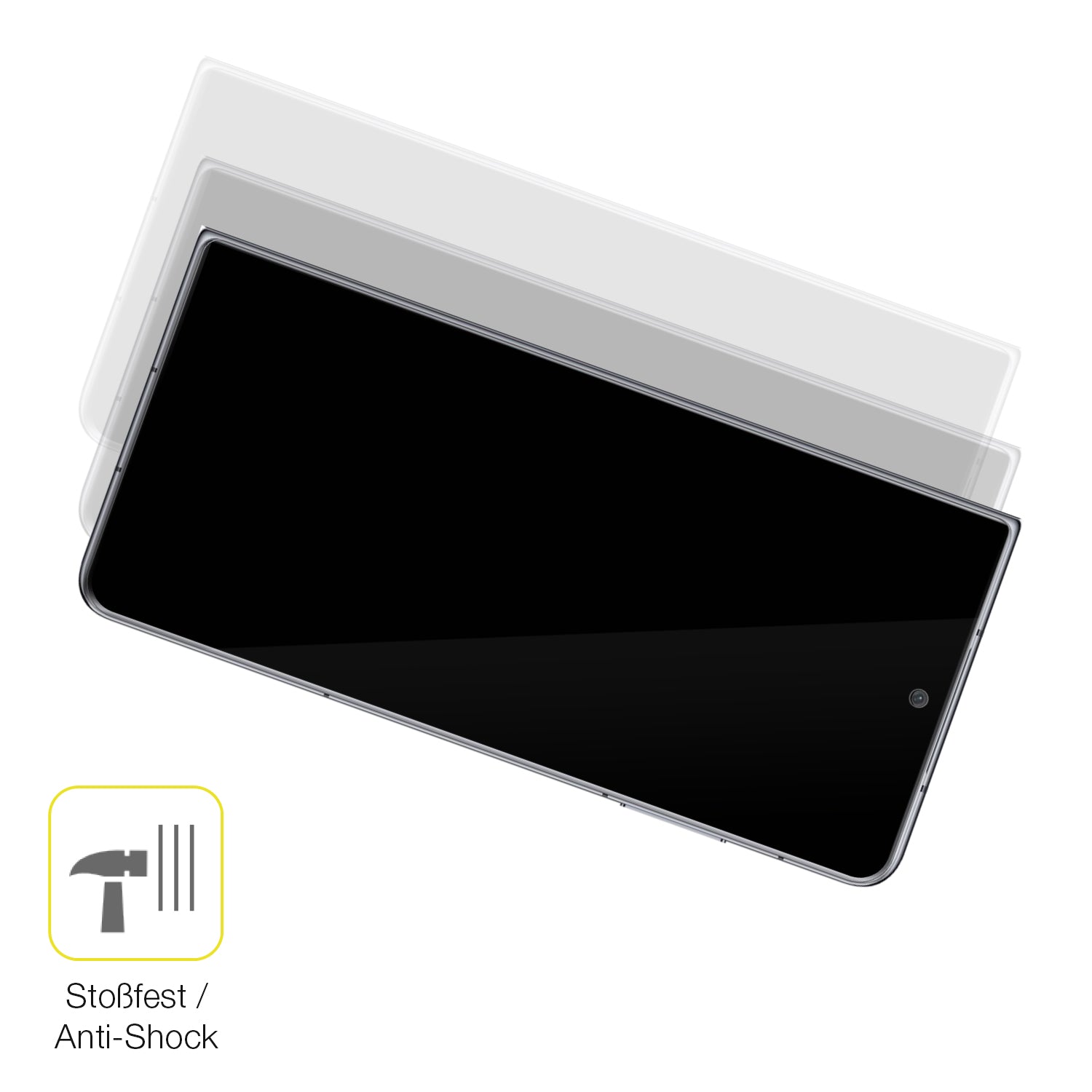 Schutz gegen Kratzer auf dem Honor Magic V2 Vorderseite Glas durch Schlüssel oder Ähnliches