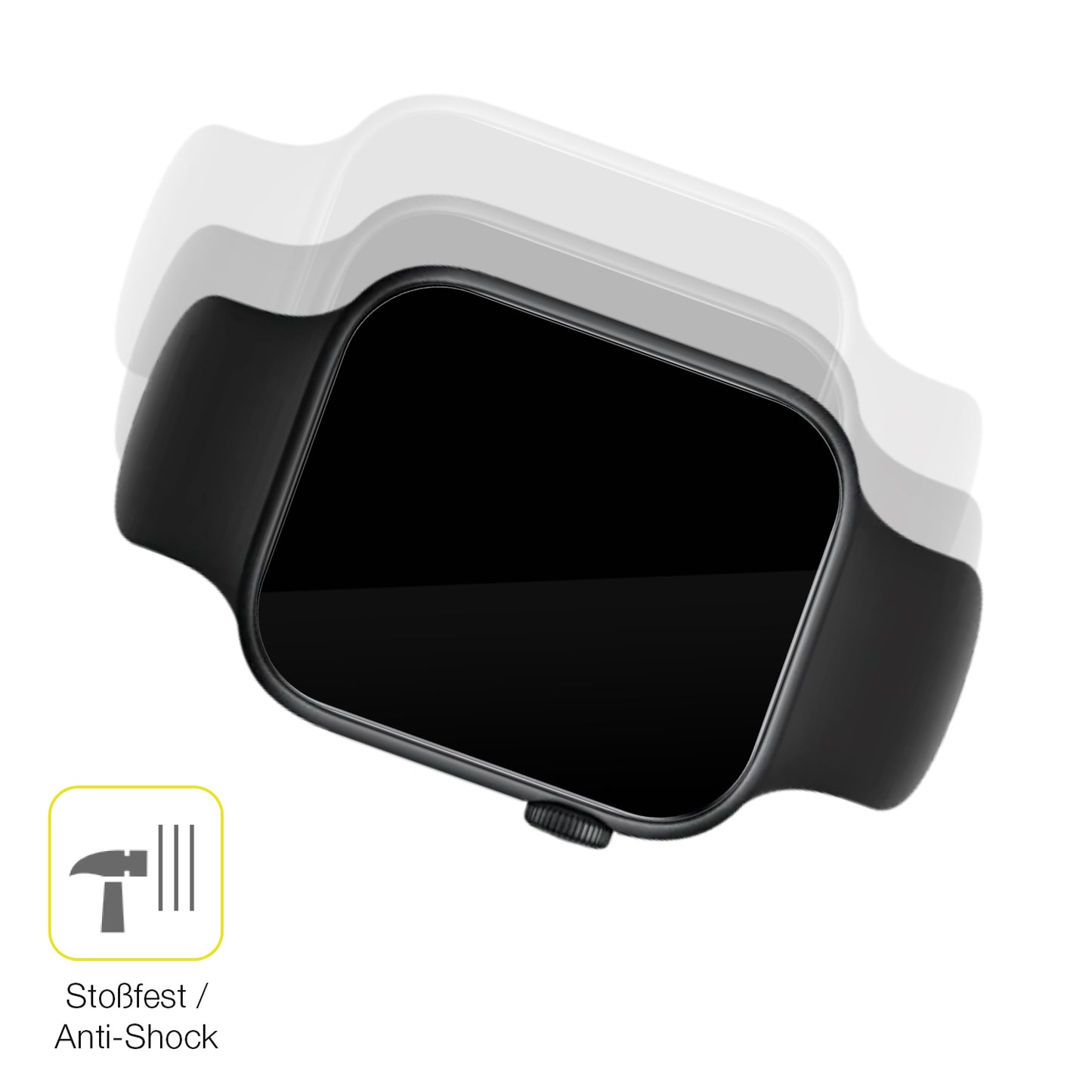 Schutz gegen Kratzer auf dem Honor Watch 5 Glas durch Schlüssel oder Ähnliches