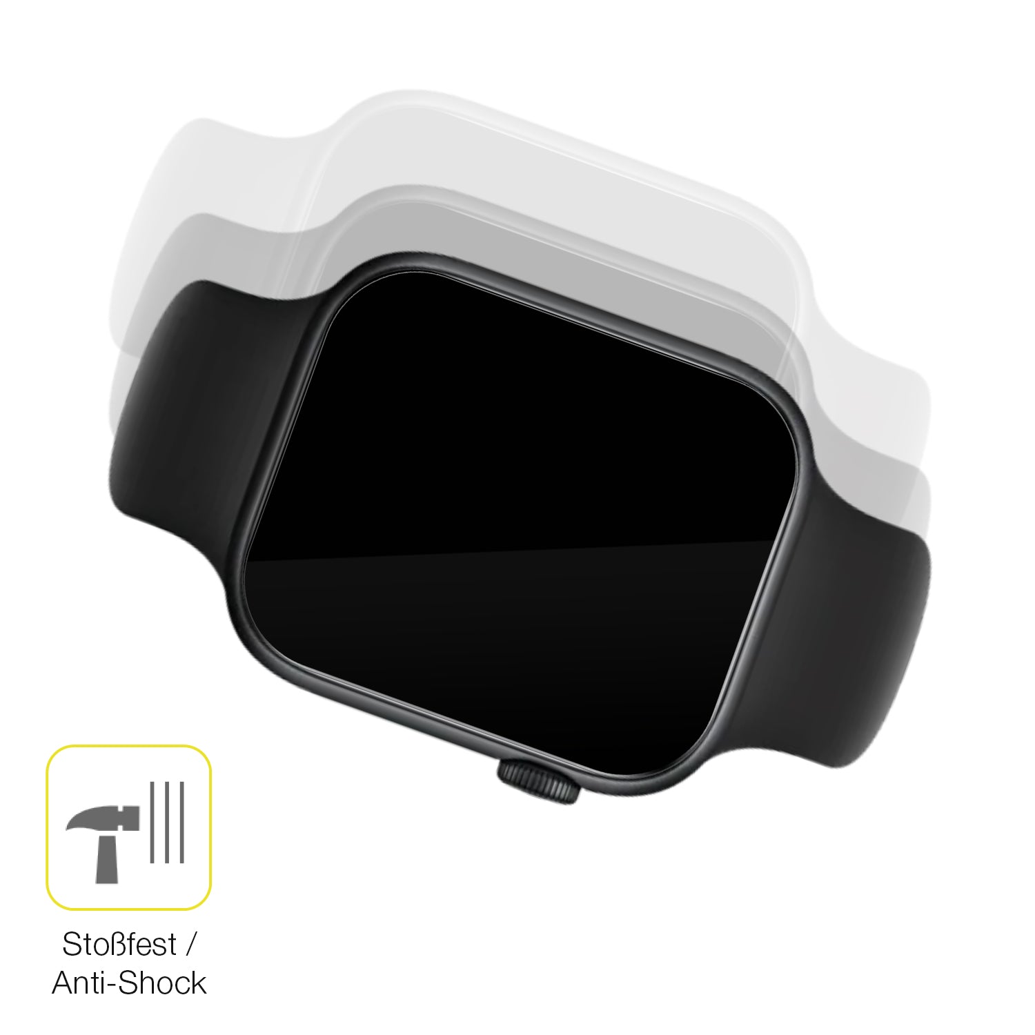 Schutz gegen Kratzer auf dem Honor Watch 5 Glas durch Schlüssel oder Ähnliches