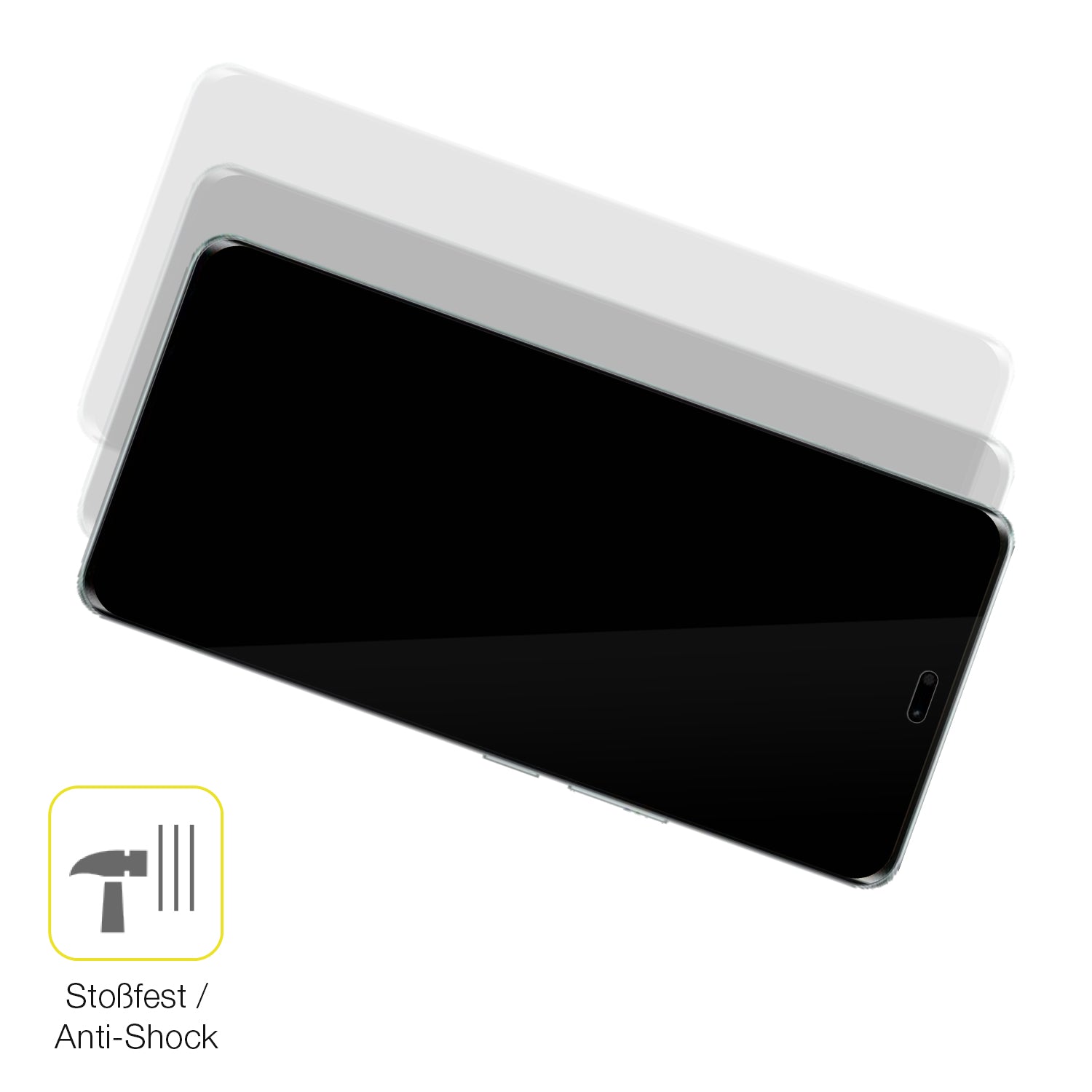 Schutz gegen Kratzer auf dem Honor X60 Pro Glas durch Schlüssel oder Ähnliches