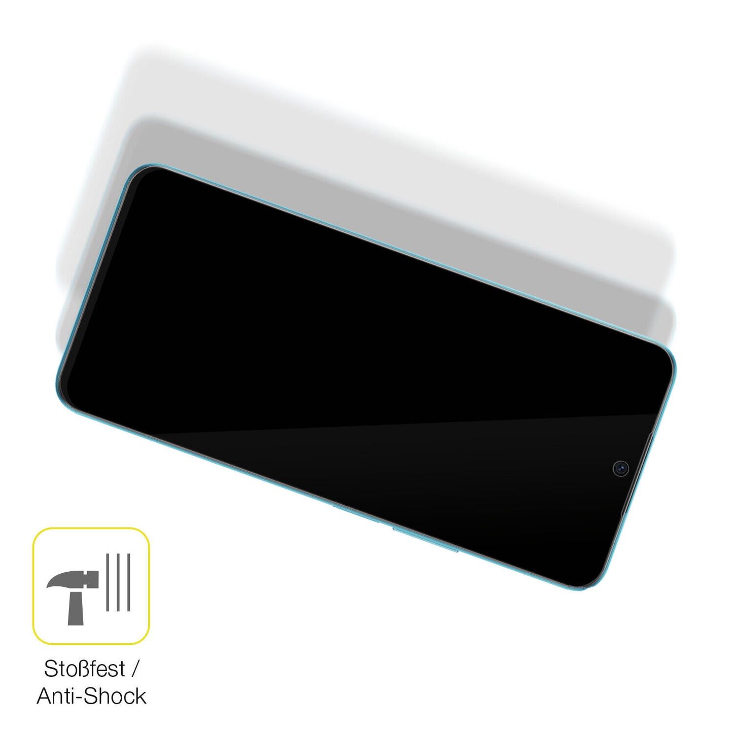 Schutz gegen Kratzer auf dem HONOR X8a Glas durch Schlüssel oder Ähnliches