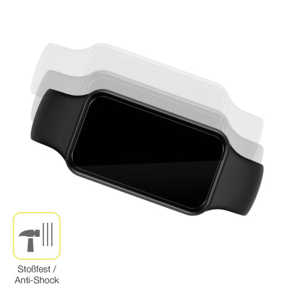 Schutz gegen Kratzer auf dem Huami Amazfit Band 7 Glas durch Schlüssel oder Ähnliches