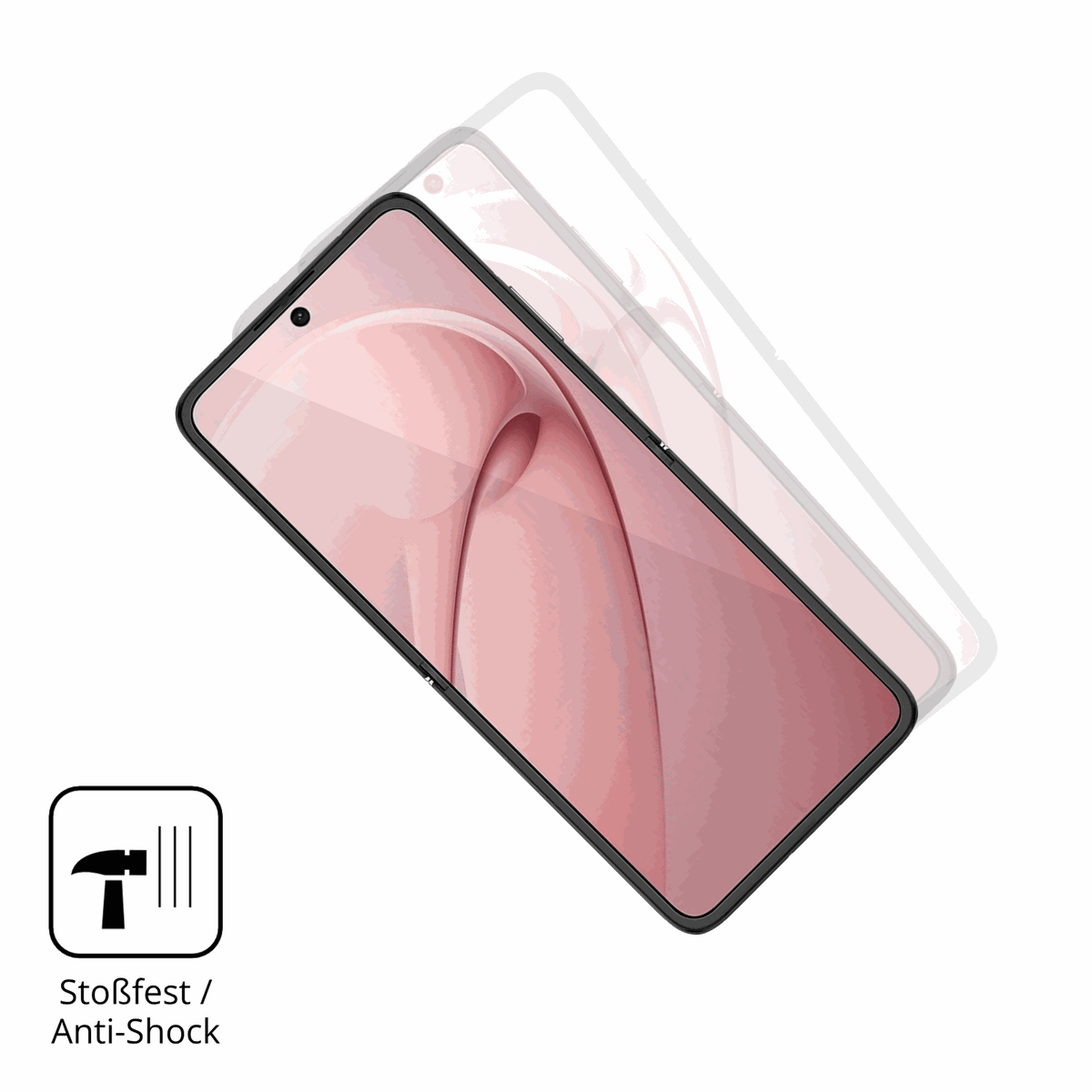 Schutz gegen Kratzer auf dem Huawei Nova Flip S Innenseite Glas durch Schl�ssel oder �hnliches