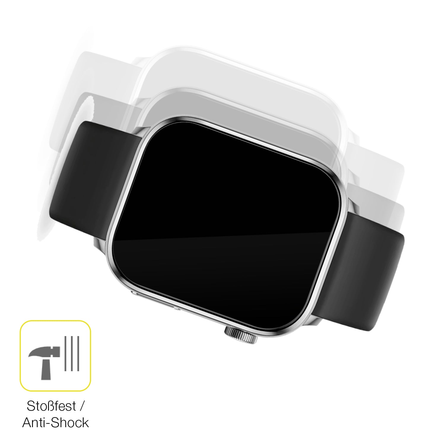 Schutz gegen Kratzer auf dem Ice-Watch Smart 3.0 1.78 Zoll Glas durch Schlüssel oder Ähnliches