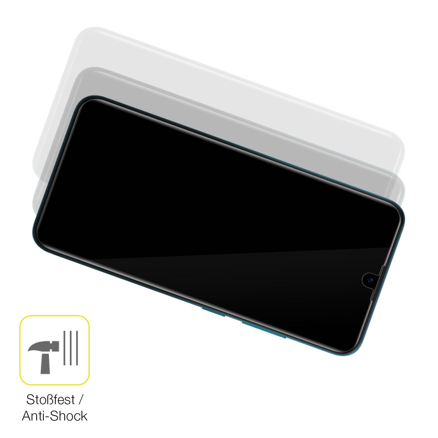 Schutz gegen Kratzer auf dem itel S15 Pro Glas durch Schlüssel oder Ähnliches