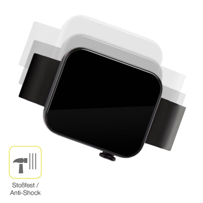 Schutz gegen Kratzer auf dem Kendox Life Tracker Glas durch Schlüssel oder Ähnliches