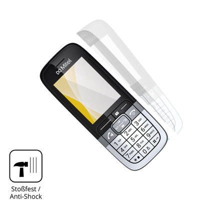 Schutz gegen Kratzer auf dem Mitel OpenScape DECT Phone SL7 Glas durch Schlüssel oder Ähnliches