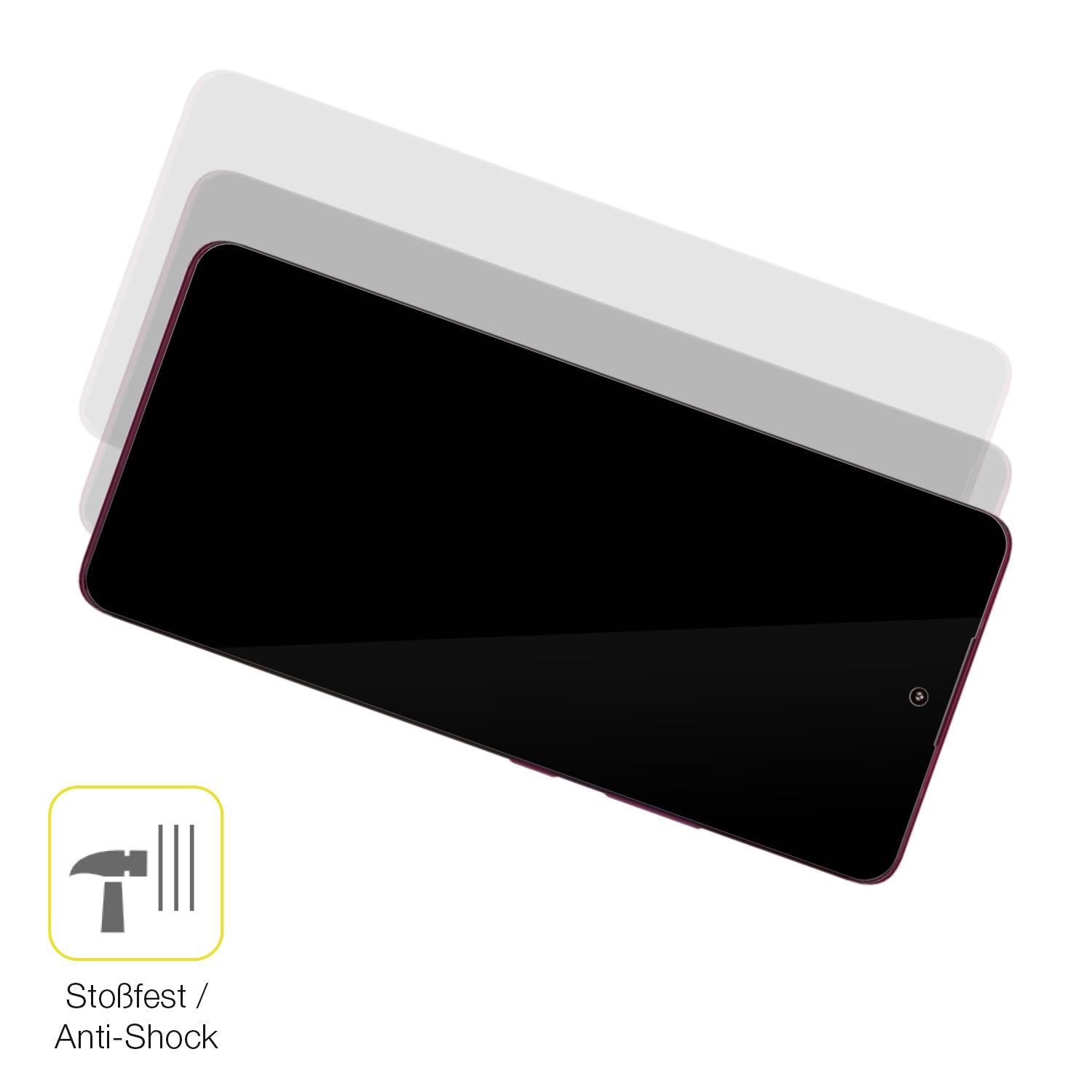 Schutz gegen Kratzer auf dem Motorola Edge 30 fusion (case friendly) Glas durch Schlüssel oder Ähnliches