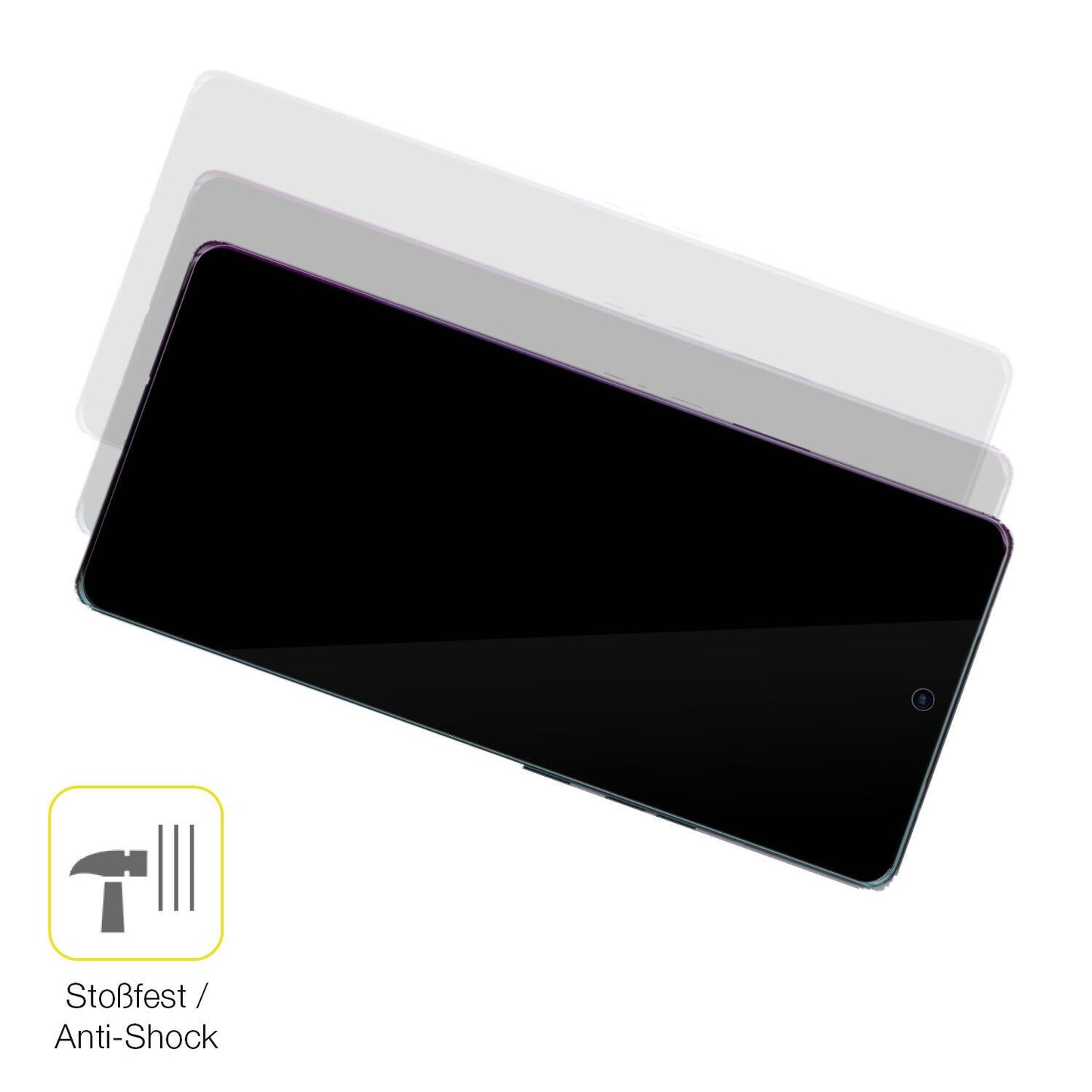 Schutz gegen Kratzer auf dem MOTOROLA Moto Edge 40 Pro Glas durch Schlüssel oder Ähnliches