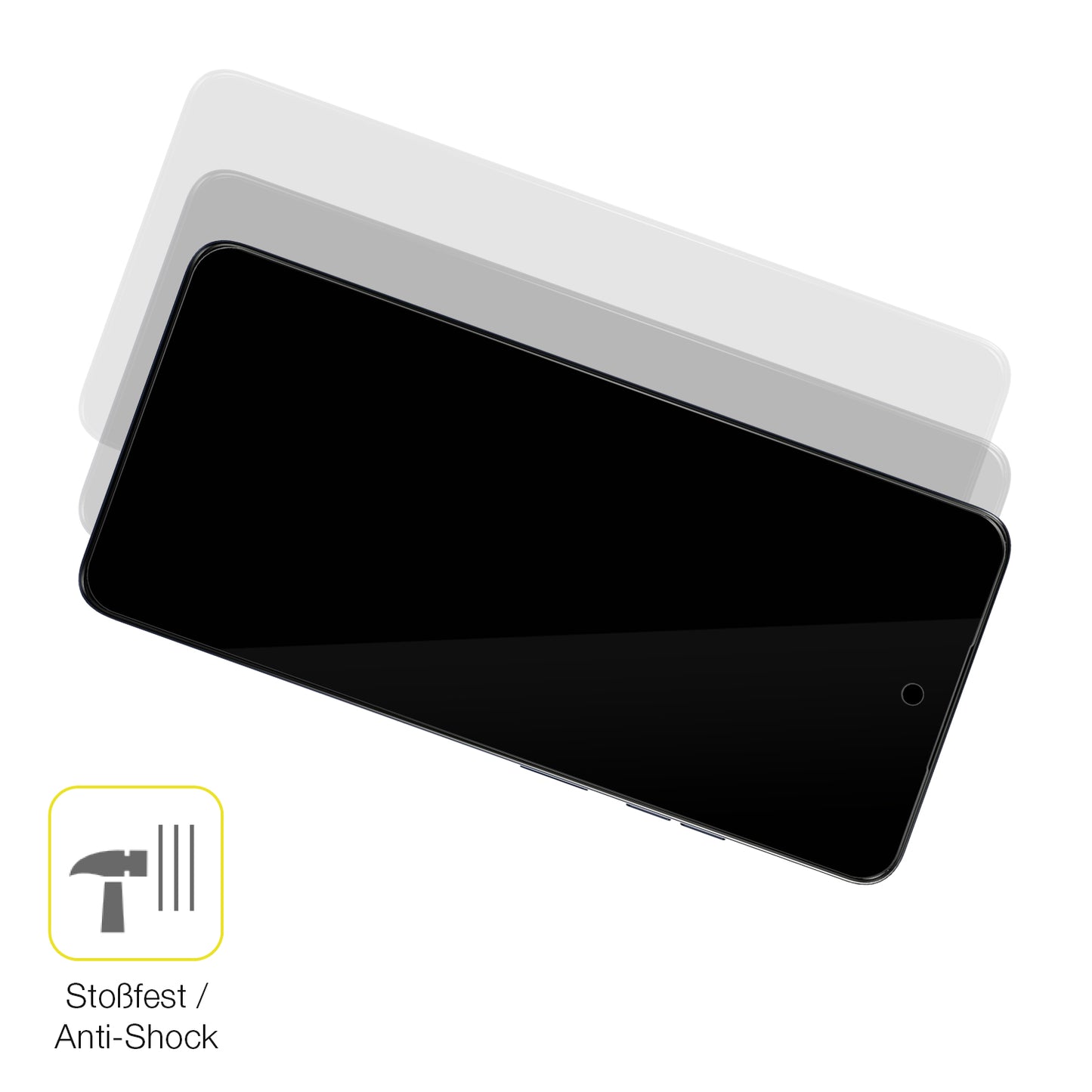 Schutz gegen Kratzer auf dem Motorola Moto G04s Glas durch Schlüssel oder Ähnliches