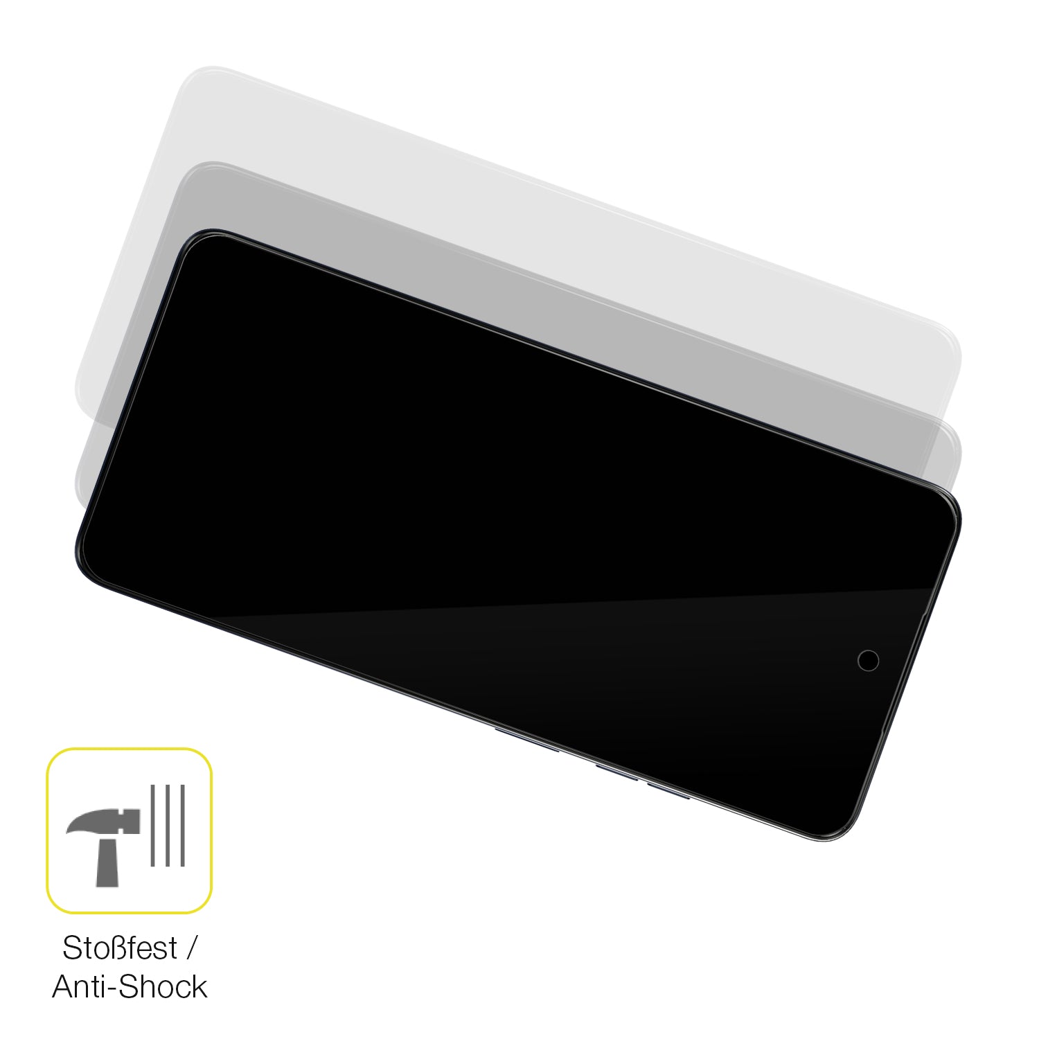 Schutz gegen Kratzer auf dem Motorola Moto G04s Glas durch Schlüssel oder Ähnliches