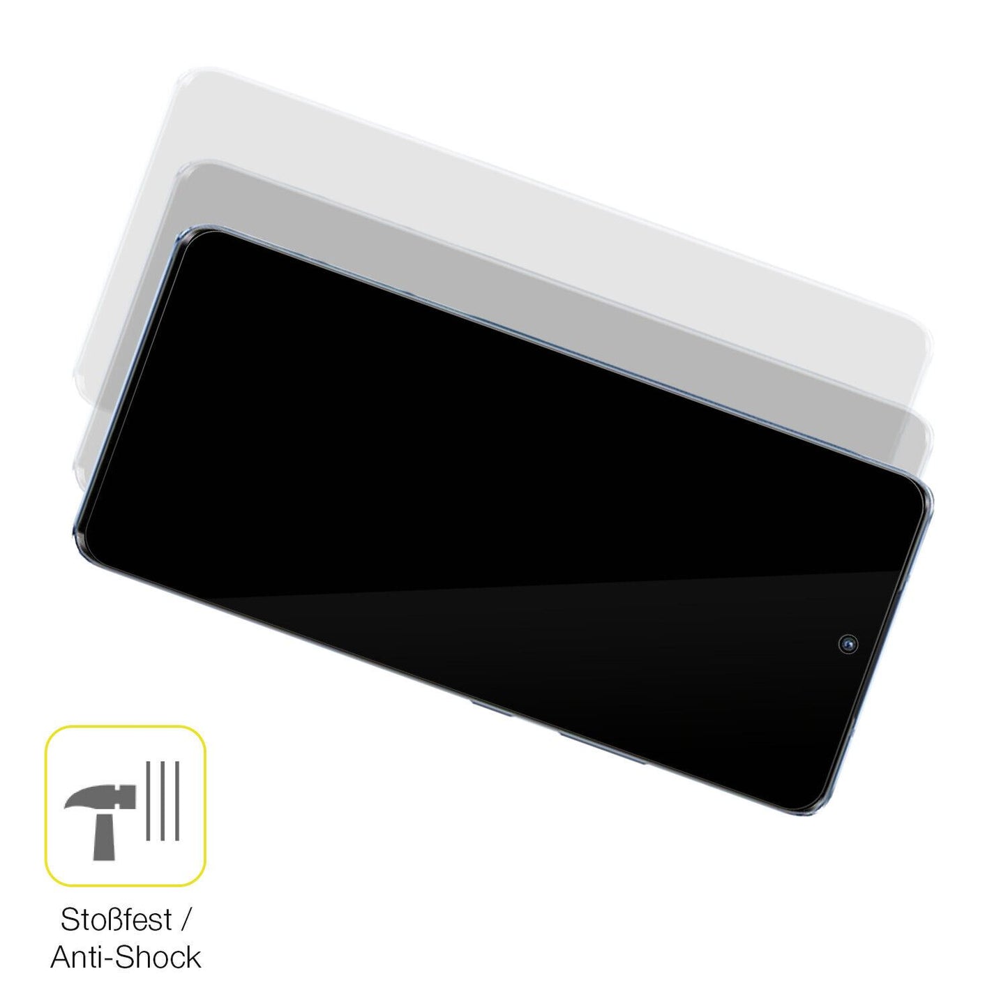 Schutz gegen Kratzer auf dem Motorola Moto S30 Pro Glas durch Schlüssel oder Ähnliches