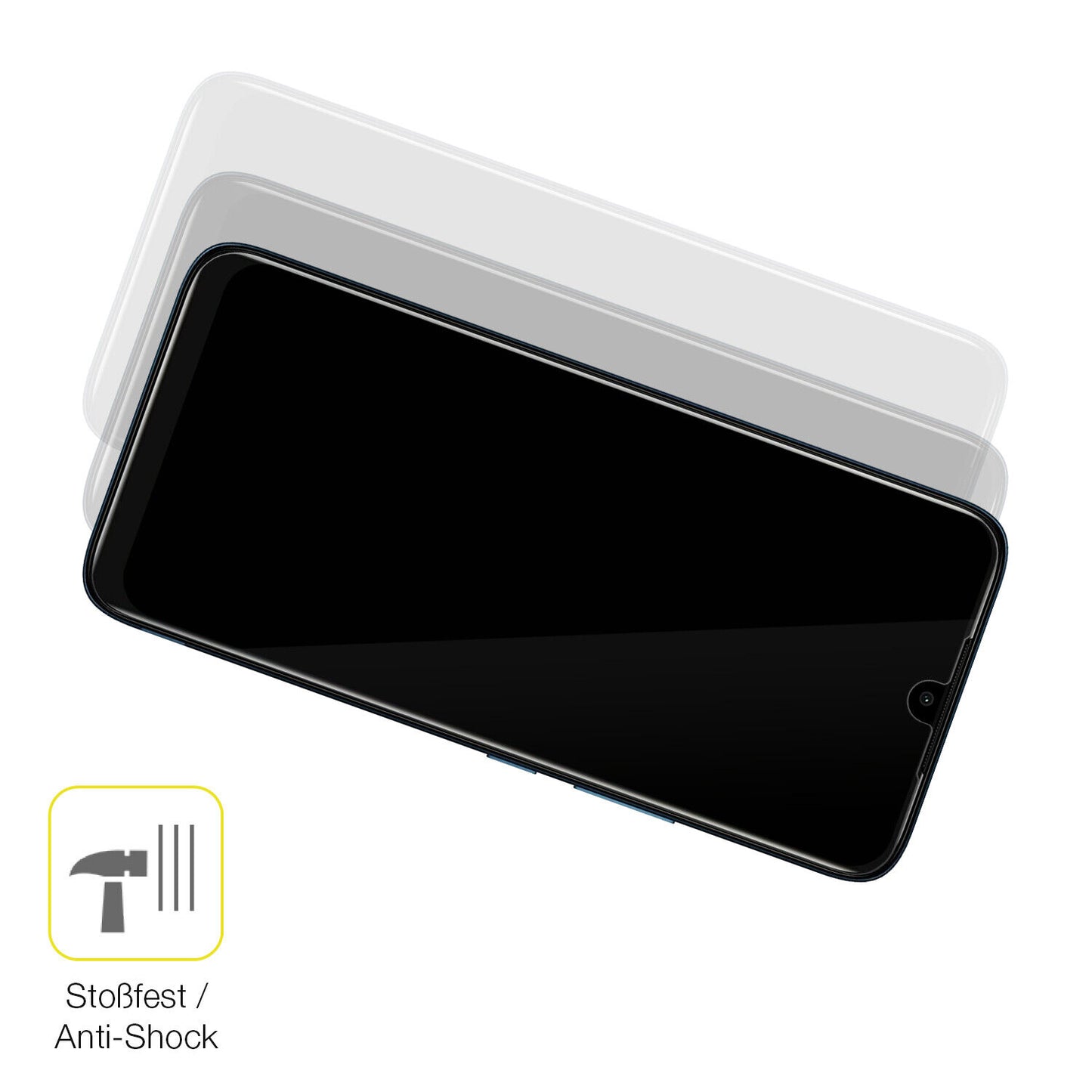 Schutz gegen Kratzer auf dem Nokia C12 Glas durch Schlüssel oder Ähnliches