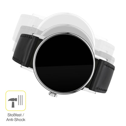 Schutz gegen Kratzer auf dem NOMOS Glashütte Ludwig Glas durch Schlüssel oder Ähnliches