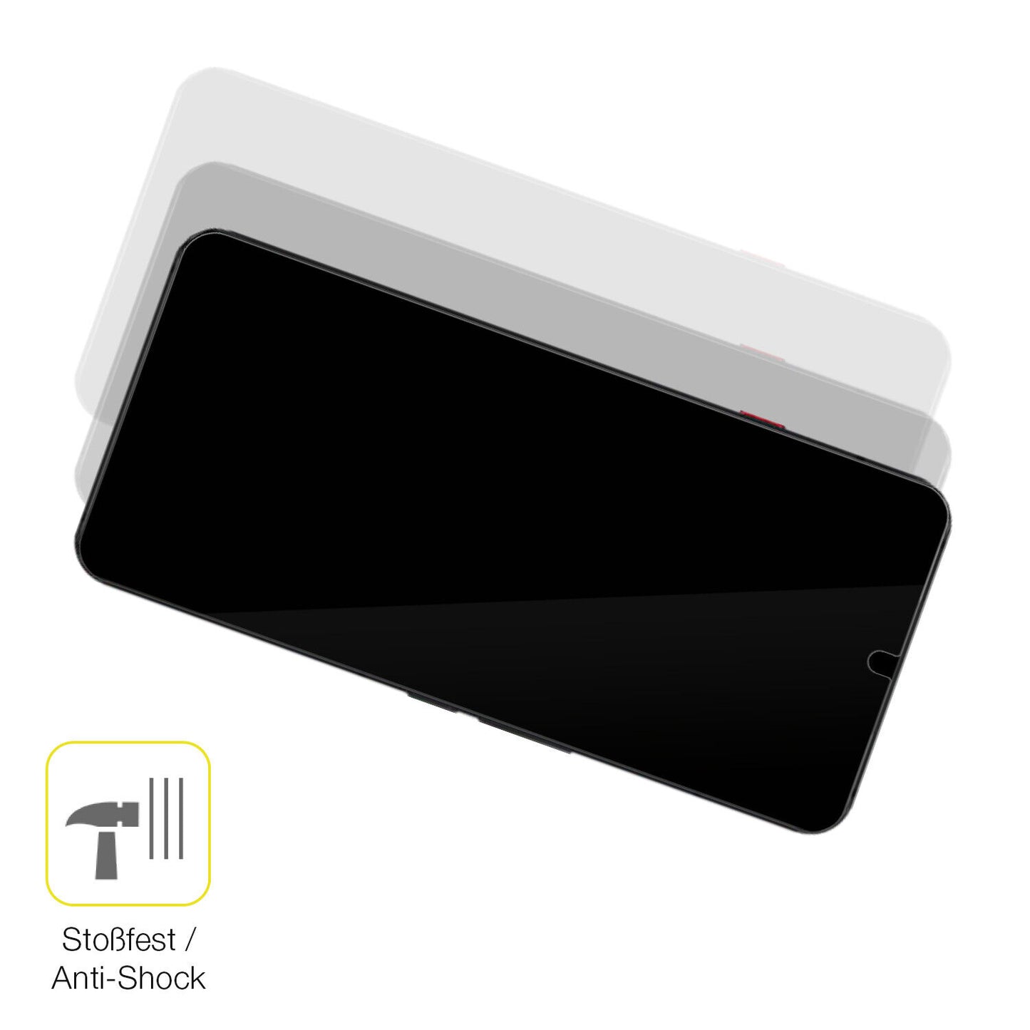 Schutz gegen Kratzer auf dem nubia Red Magic 7 Pro Glas durch Schlüssel oder Ähnliches