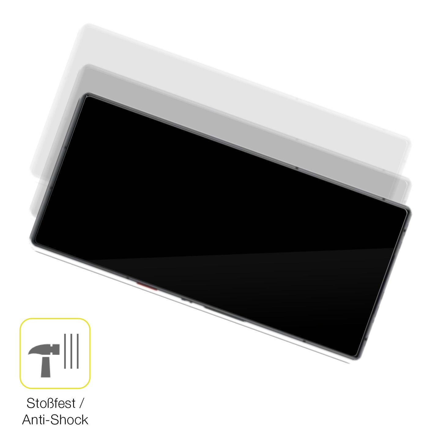 Schutz gegen Kratzer auf dem Nubia Redmagic 9s Pro Glas durch Schlüssel oder Ähnliches