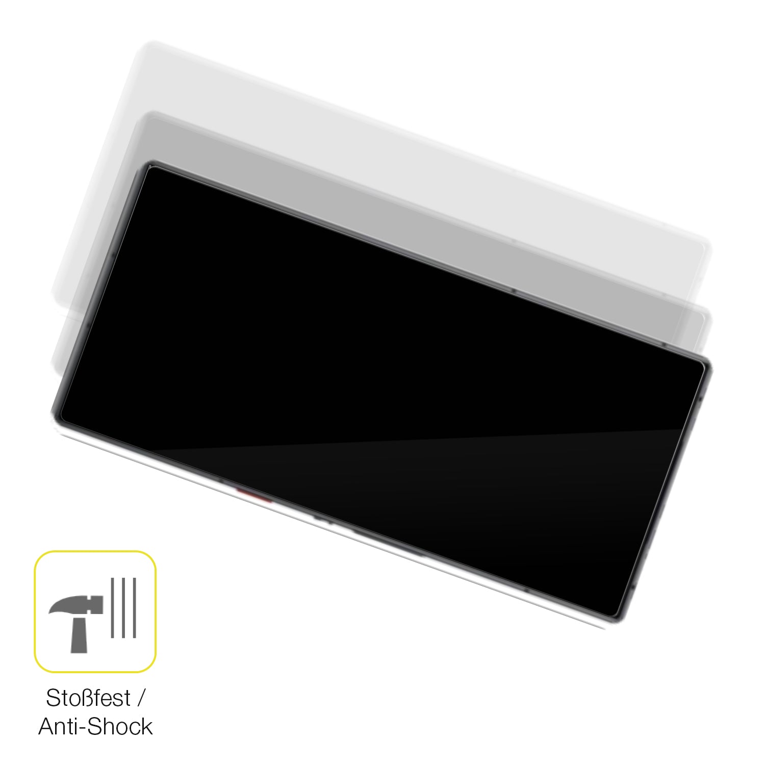 Schutz gegen Kratzer auf dem Nubia Redmagic 9s Pro Glas durch Schlüssel oder Ähnliches