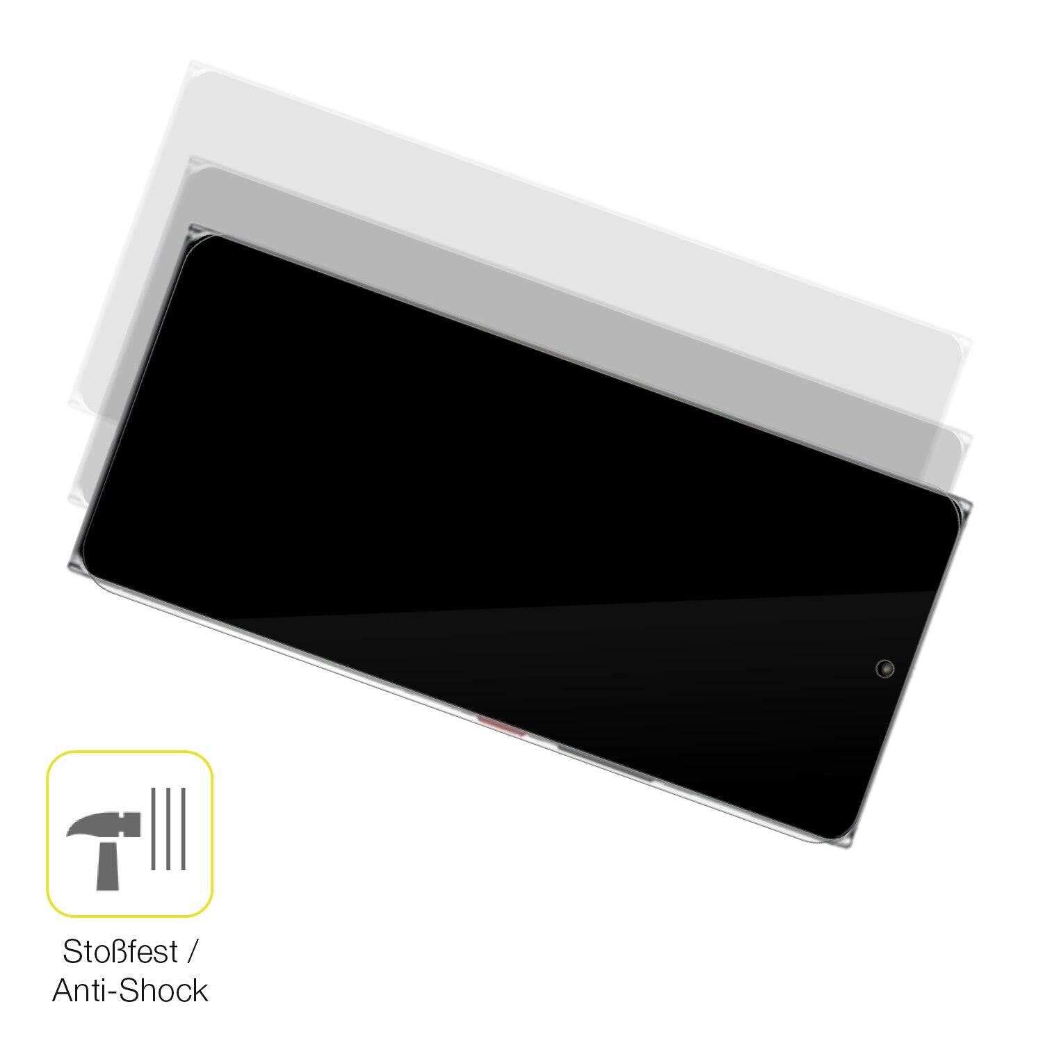 Schutz gegen Kratzer auf dem nubia Z40 Pro Glas durch Schlüssel oder Ähnliches