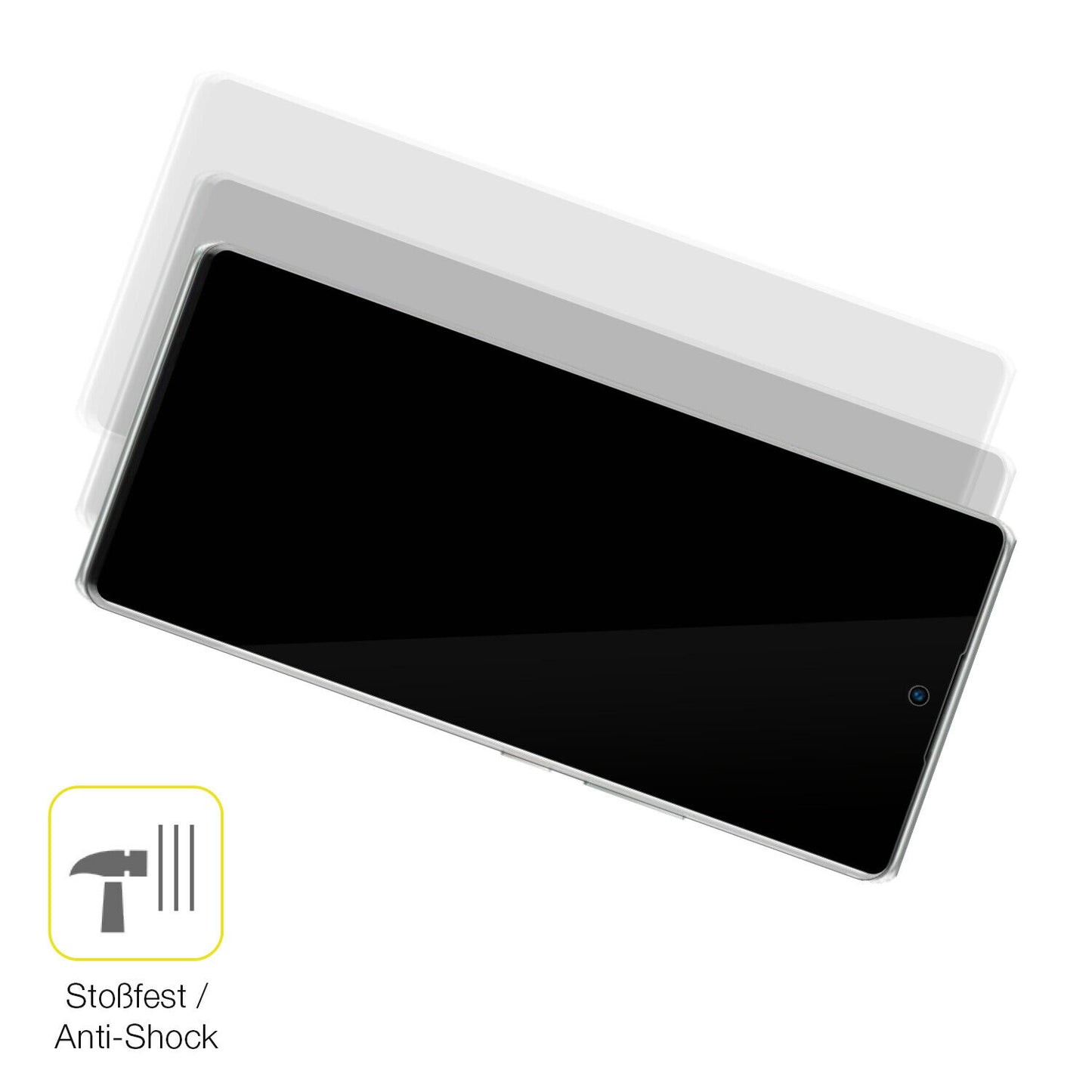 Schutz gegen Kratzer auf dem NUBIA Z50 Glas durch Schlüssel oder Ähnliches