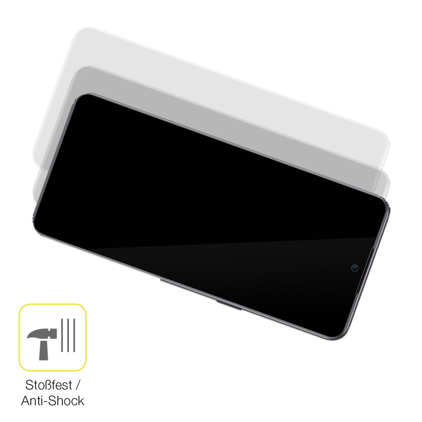Schutz gegen Kratzer auf dem OnePlus Ace Pro 5G Glas durch Schlüssel oder Ähnliches