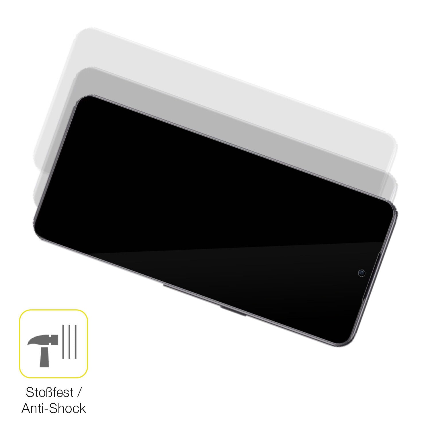 Schutz gegen Kratzer auf dem OnePlus Ace Pro 5G Glas durch Schlüssel oder Ähnliches
