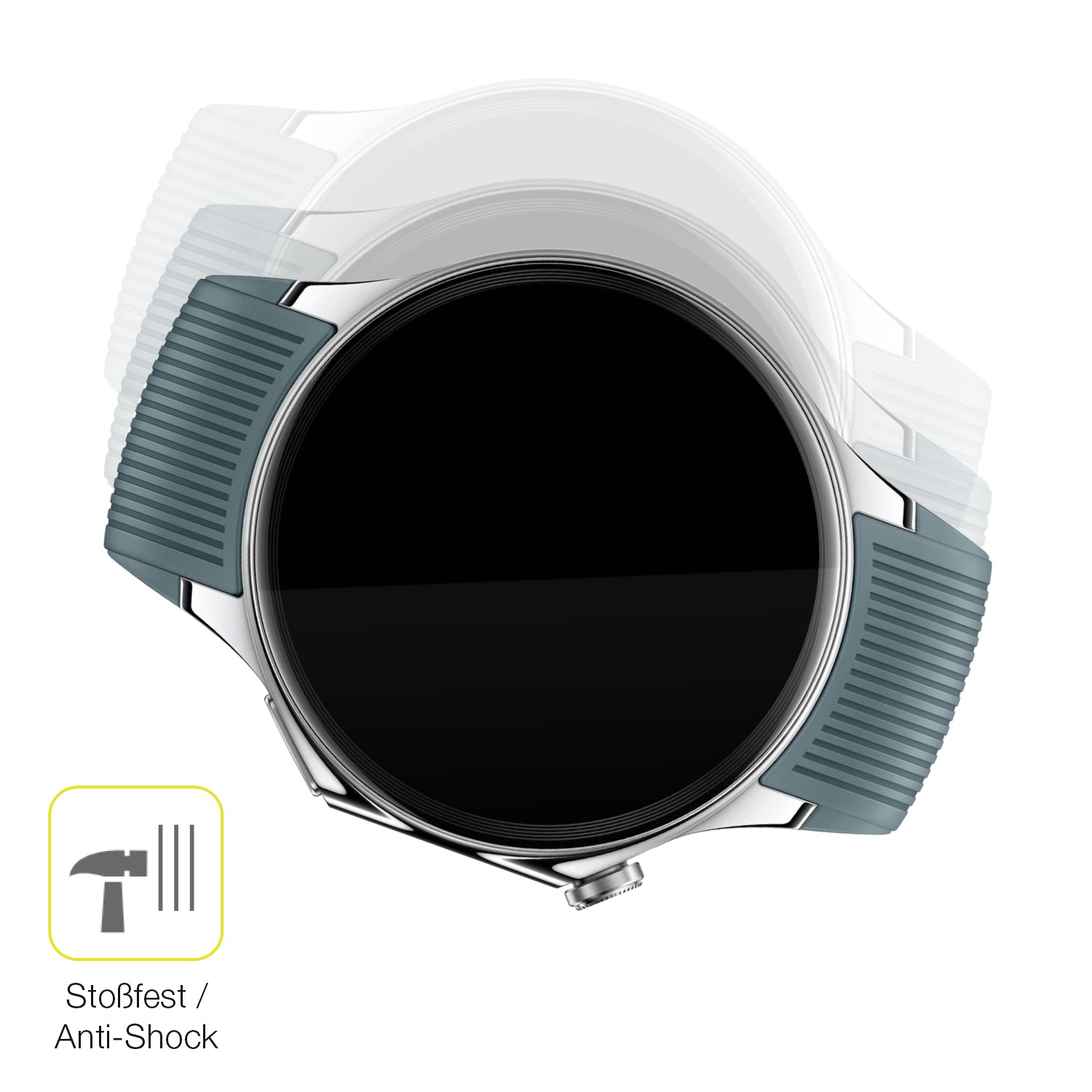 Schutz gegen Kratzer auf dem OnePlus Watch 2 Glas durch Schlüssel oder Ähnliches