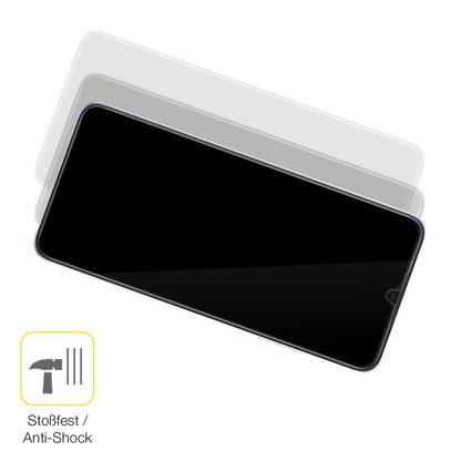 Schutz gegen Kratzer auf dem OPPO A17 Glas durch Schlüssel oder Ähnliches