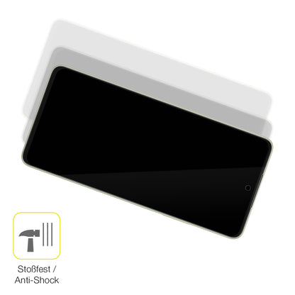 Schutz gegen Kratzer auf dem Oppo A5 5G Glas durch Schlüssel oder Ähnliches
