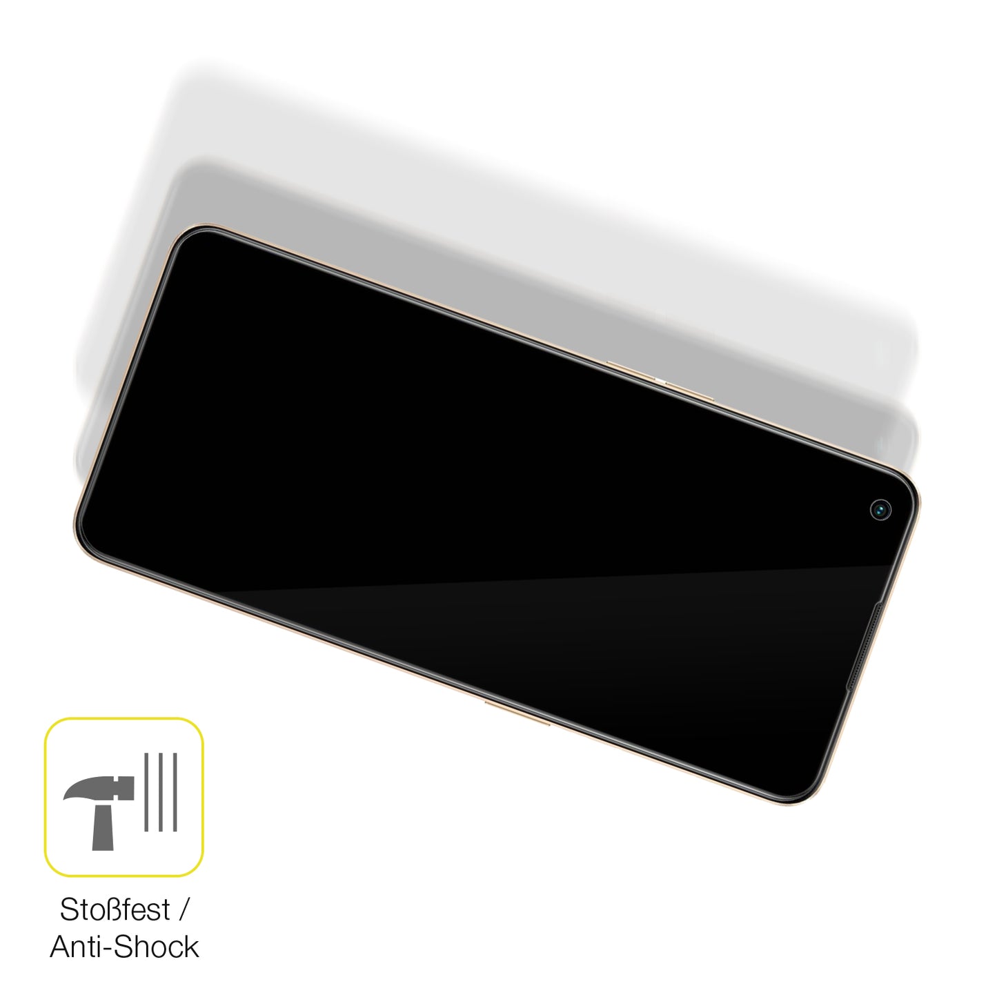 Schutz gegen Kratzer auf dem Oppo F21 Pro Glas durch Schlüssel oder Ähnliches