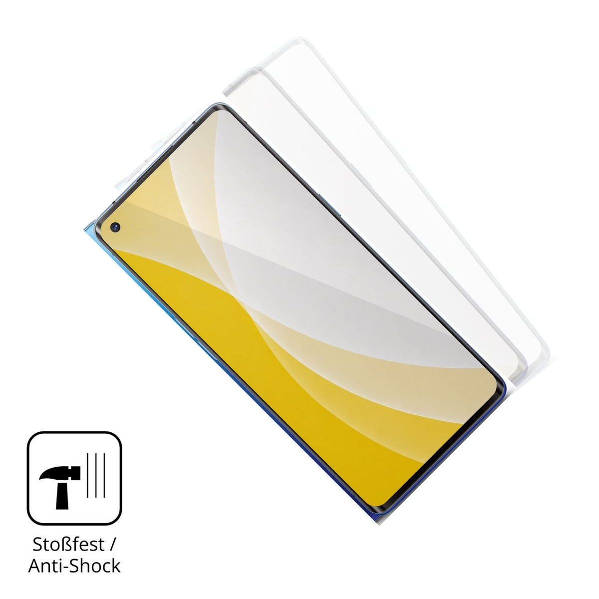 Schutz gegen Kratzer auf dem Oppo Find X2 Neo Glas durch Schlüssel oder Ähnliches
